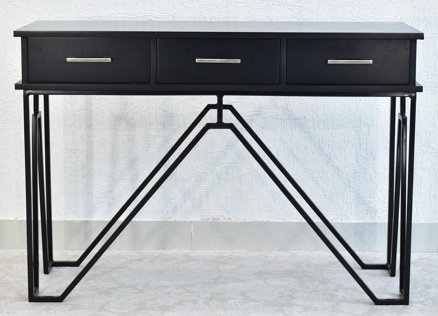 CASINO Console Hall Table-Black